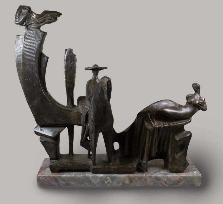 Bronze   10x38x41cm